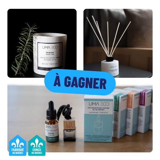 Concours Les Produits du Québec - Un moment bien-être signé Lima Eco Concours Les Produits du Québec - Un moment bien-être signé Lima Eco