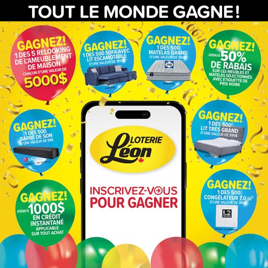 Concours Loterie Léon ! Concours Loterie Léon !