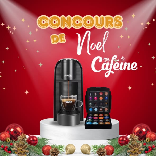 Concours Ma Caféine - Gagnez une machine à café à capsules Caffitaly et son coffret cadeau!