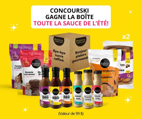 Concours Madame Labriski - Gagnez la boîte toute la sauce de l’été!