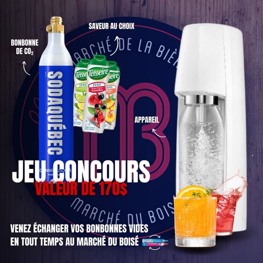 Concours Marché du Boisé - Gagnez un coffret d’une valeur de 170$ ! Concours Marché du Boisé - Gagnez un coffret d’une valeur de 170$ !