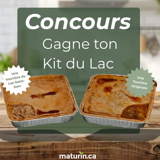 Concours Maturin, comme à la ferme - Gagne ton kit du Lac!