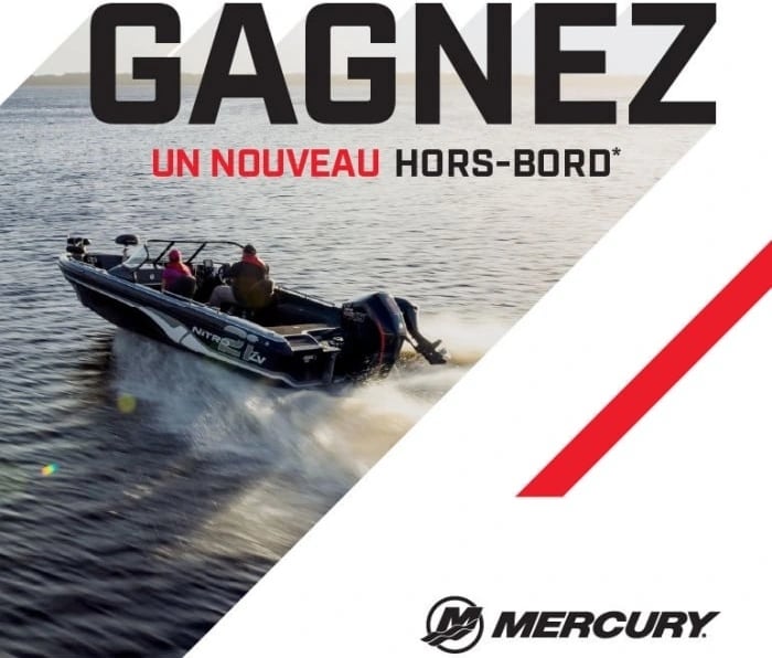 Concours Mercury Gagnez un Nouveau Hors-bord