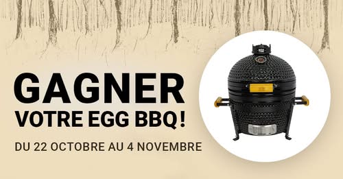 Concours Pasquier - Gagnez votre Egg BBQ ! Concours Pasquier - Gagnez votre Egg BBQ !