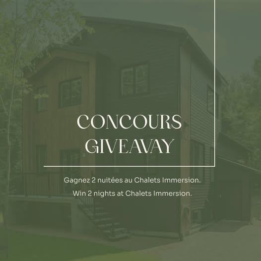 Concours Piscines Mova et Les Chalets immersion - Gagnez un séjour de rêve ! Concours Piscines Mova et Les Chalets immersion - Gagnez un séjour de rêve !