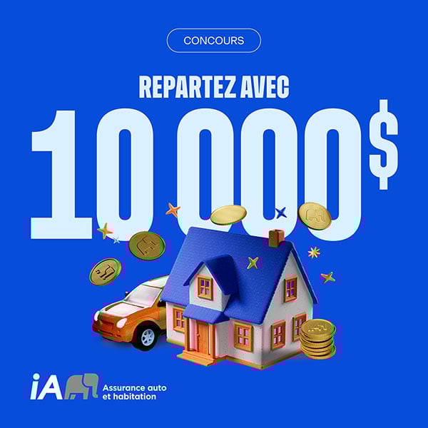 Concours Repartez avec 10 000$