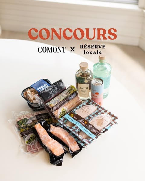 Concours Réserve Locale - Une valeur de 600$ en saveurs locales! Concours Réserve Locale - Une valeur de 600$ en saveurs locales!