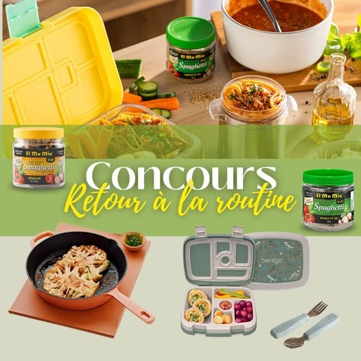 Concours Retour à la routine Elmamia !