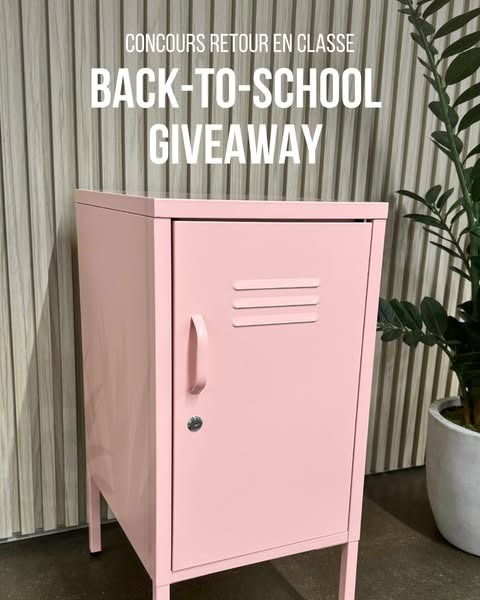 Concours Retour à l'école La Vie en Rose ! Concours Retour à l'école La Vie en Rose !
