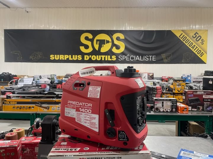Concours SOS Surplus d'Outils Spécialistes - GAGNEZ UNE GÉNÉRATRICE! Concours SOS Surplus d'Outils Spécialistes - GAGNEZ UNE GÉNÉRATRICE!