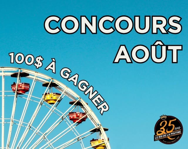 Concours Stratos Pizza - Poutine - une carte-cadeau de 100$ à gagner!