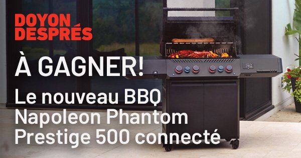 Concours WKND 91,9 - Gagnez un BBQ Napoleon Phantom Prestige 500! Concours WKND 91,9 - Gagnez un BBQ Napoleon Phantom Prestige 500!