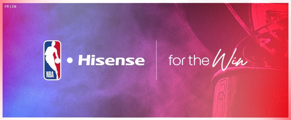 Gagnez un voyage NBA et une télé Hisense avec le concours “Tirage Pour La Victoire” présenté par Hisense