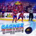 Concours 3 Amigos -  GAGNEZ DES BILLETS POUR VOIR LES HABS - SIÈGES INCROYABLES SECTION ROUGE !