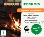 Concours Arboclinique inc. - Le docteur des arbres - Gagnez un BBQ Napoléon d’une valeur de 700 $ !