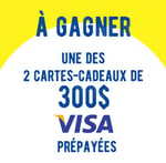 Concours Auto Mécano - Gagnez l'une des deux cartes VISA prépayées d'une valeur de 300 $ chacune!