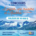 Concours Beau-soir - Croisière en Alaska d’une valeur de 10 000$ à GAGNER Concours Beau-soir - Croisière en Alaska d’une valeur de 10 000$ à GAGNER