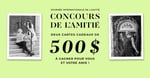 Concours Boutique San Francisco - Gagnez 2 cartes-cadeau de 500$ chacune!