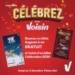 Concours Célébrez avec Voisin!