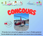Concours Courez la chance de gagner un tour d’hélicoptère chez Héli-Xtrême , d’une valeur de 150 $! Concours Courez la chance de gagner un tour d’hélicoptère chez Héli-Xtrême , d’une valeur de 150 $!
