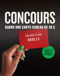 Concours Dooly's Québec - Gagne une carte-cadeau de 50 $ à dépenser dans ton Dooly’s préféré!