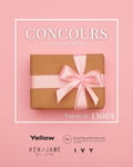 Concours Fêtes des mères Yellow - Dyson Airwrap - Boutique Skin Envie - Ivy Boutique et Ken&Jame!