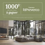 Concours Flordeco - 1000$ de bois franc à gagner!