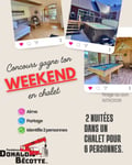Concours Fondations Donald Bécotte -  Gagnez un week-end au chalet pour 6 personnes, d’une valeur de plus de  1 000 $ !