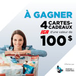 Concours Gagnez 1 des 4 Cartes-cadeaux IGA d’une Valeur de 100$