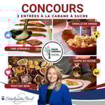 Concours Gagnez 2 entrées à l'érabliere Charbonneau!