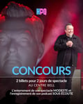 Concours Gagnez 2 spectacles pour Mike Ward au centre Bell! Concours Gagnez 2 spectacles pour Mike Ward au centre Bell!