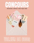 Concours Gagnez 600$ en prix de la boutique1861,Bkind et Moodgie!