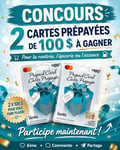 Concours Gagnez deux cartes prépayées de 100$! Concours Gagnez deux cartes prépayées de 100$!