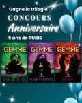 Concours Gagnez la trilogie Rubis de Geneviève Boucher Auteure!