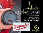 Concours Gagnez l'un des deux kits Milwaukee!