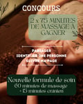 Concours Gagnez l'un des deux massages de 75 minutes!