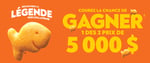 Concours Gagnez 5000$ en argent!