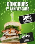 Concours Gagnez l'une des 10 cartes-cadeaux Papa Sandwich de 50$! Concours Gagnez l'une des 10 cartes-cadeaux Papa Sandwich de 50$!