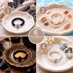 Concours Gagnez l'une des quatre magnifiques bagues ajustables, fabriquées avec de véritables pierres!