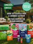 Concours Gagnez tous les essentiels pour avoir la plus belle cour du quartier. Concours Gagnez tous les essentiels pour avoir la plus belle cour du quartier.