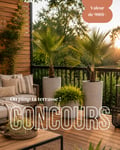Concours Gagnez un aménagement tropical pour votre terrasse!