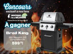 Concours Gagnez un barbecue Monarch 320 Broil King BBQ d’une valeur de 599 $!
