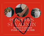 Concours Gagnez un bijou d'une valeur de 100$!