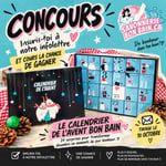 Concours Gagnez un calendrier de l'avent Bon Bain! Concours Gagnez un calendrier de l'avent Bon Bain!