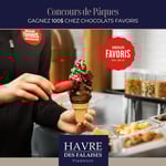 Concours Gagnez un certificat-cadeau de 100$ chez Chocolats Favoris!
