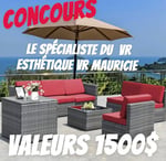 Concours GAGNEZ UN ENSEMBLE DE SALON EXTÉRIEUR D'UNE VALEUR DE 1500$!