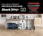 Concours Gagnez un ensemble pour la maison SHARKNINJA qui comprend 12 produits!