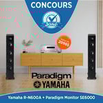Concours Gagnez un ensemble stéréo Yamaha RN600A et Paradigm Monitor SE 6000 d’une valeur de 2098$!