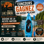 Concours Gagnez un Kayak Pelican!