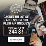 Concours Gagnez un lot de la compagnie Shelter!